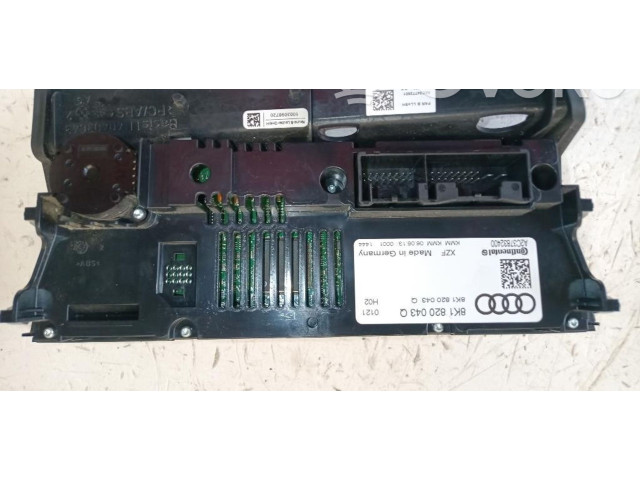 Блок управления климат-контролем 8K1820043Q, 8K1820043Q   Audi A5 Sportback 8TA