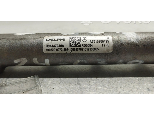 Vstřikovací lišta A6510700495, DELPHI Mercedes-Benz C W204