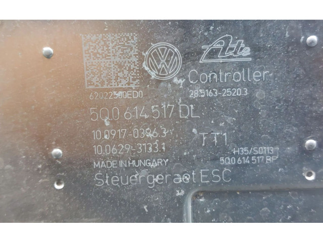 Блок АБС 5Q0614517DL, 100220-18864 Skoda Kodiaq 2017 - 2024 года