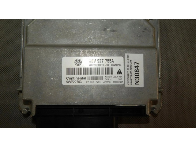 Блок управления 0BV927755A Volkswagen Touareg II
