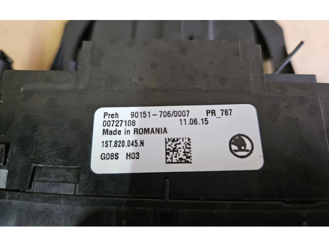 Блок управления климат-контролем 1ST820045N, 00727108 Skoda Citigo