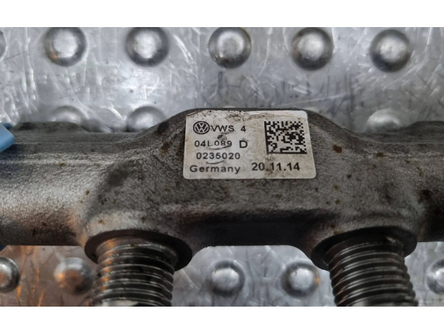 Топливная рампа 04L089D Skoda Octavia Mk3 (5E)