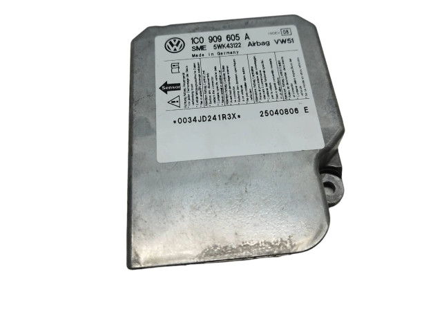 Блок подушек безопасности 1C0909605A, 5WK43122   Volkswagen Transporter - Caravelle T5