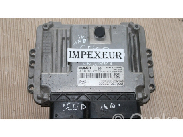 Блок управления двигателя 391032A760   KIA Ceed