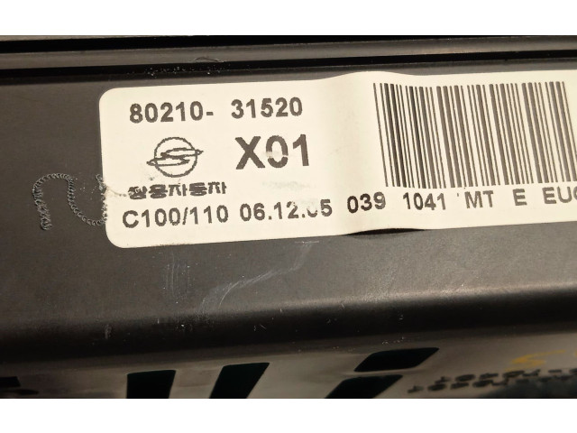 Přístrojová deska SsangYong Actyon 2008 8021031520