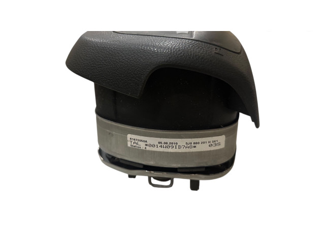 Подушка безопасности водителя 5J0880201H Skoda Fabia Mk2 (5J)