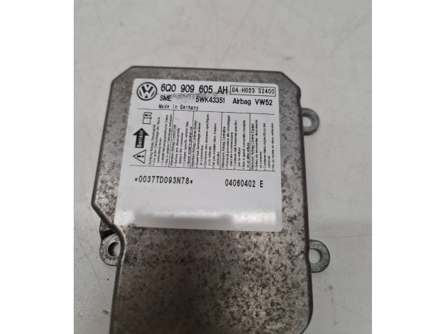 Блок подушек безопасности 6Q0909605AH, 04H023S2400 Volkswagen Caddy