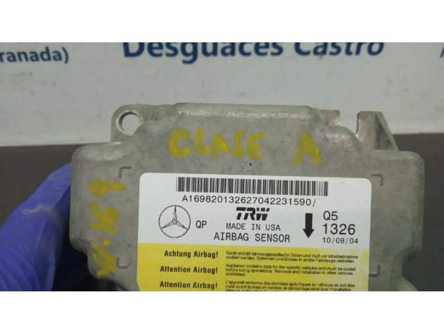 Блок подушек безопасности A1698200132627, CENTRALITAAIRBAG   Mercedes-Benz A W169