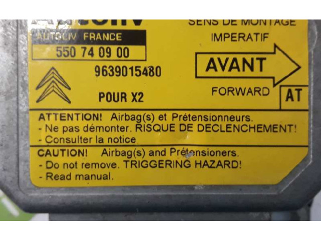 Блок подушек безопасности 9639015480 Citroen Xantia