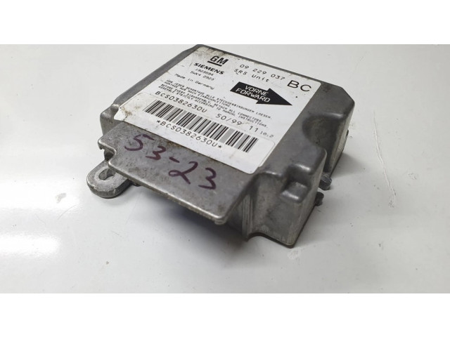 Блок подушек безопасности 09229037, 5WK42923   Opel Astra G