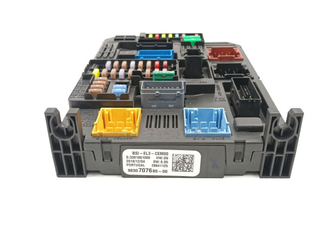 Pojistková skříňka 9830707680 Citroen Berlingo 2019