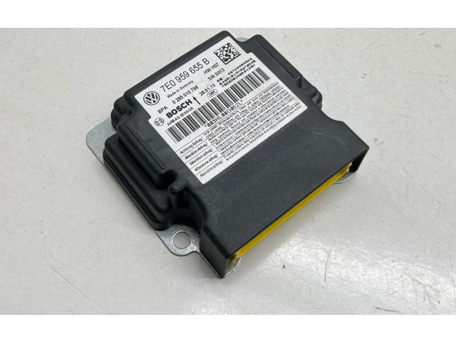 Блок подушек безопасности 7E0959655B, 0285010798 Volkswagen Transporter - Caravelle T5