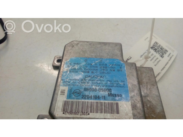 Блок подушек безопасности 8690005800, 220418411 SsangYong Musso