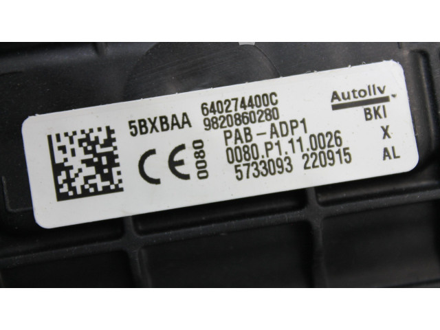 Подушка безопасности пассажира 9820860280   Peugeot 2008 II