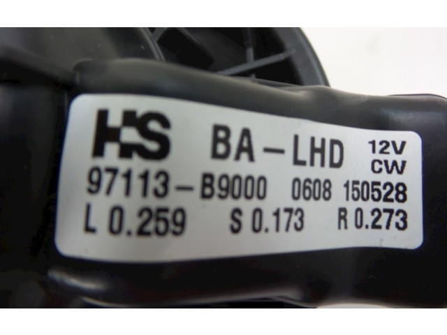 Вентилятор печки 97113B9000, 0608150528 Hyundai i10