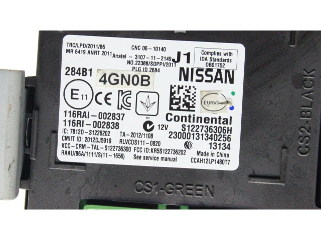 Блок комфорта 284B14GN0B   Infiniti Q50   