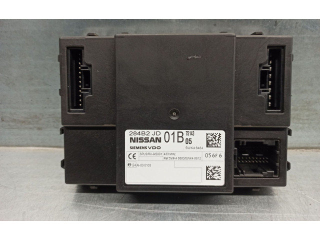 Блок комфорта 284B2JD01B, 5WK46484 Nissan X-Trail T31