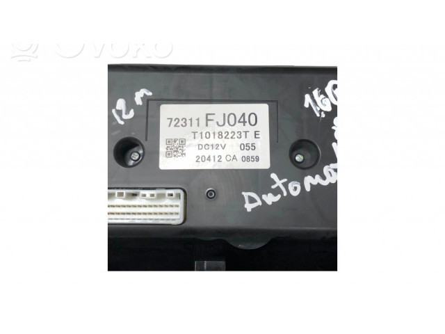 Блок управления климат-контролем 72311FJ040, T1018223T   Subaru XV