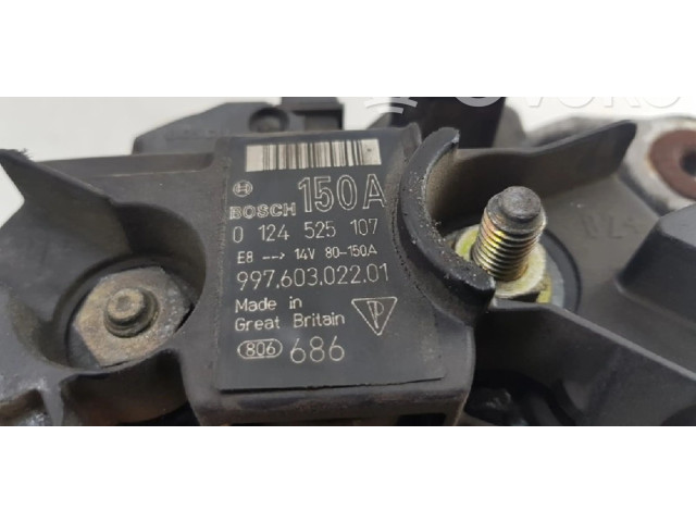 Генератор 0124525107, 0124525107   Porsche Boxster 987      