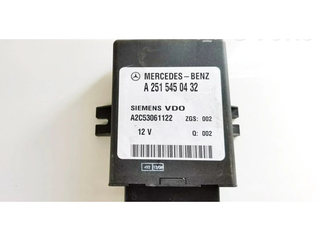 Блок управления A2515450432, A2C53061122 Mercedes-Benz R W251