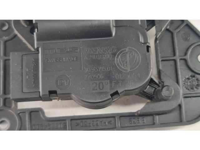 Двигатель задвижки потока воздуха