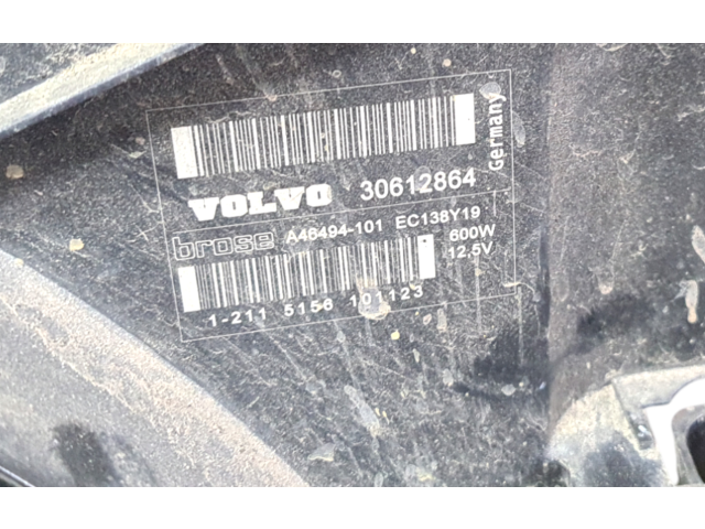 Вентилятор радиатора 30612864 Volvo XC90