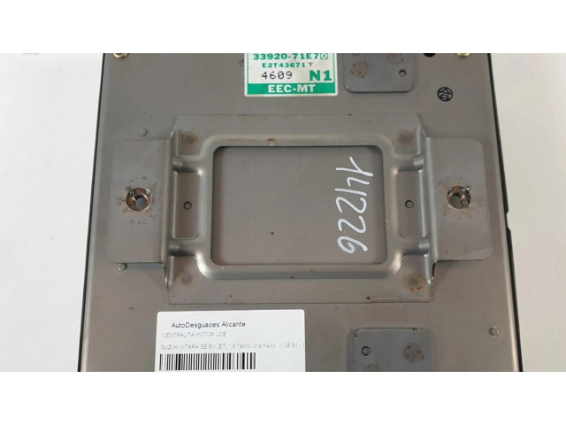 Řídící jednotka 3392071E70, E2T43671T Suzuki Vitara (ET/TA) 1995