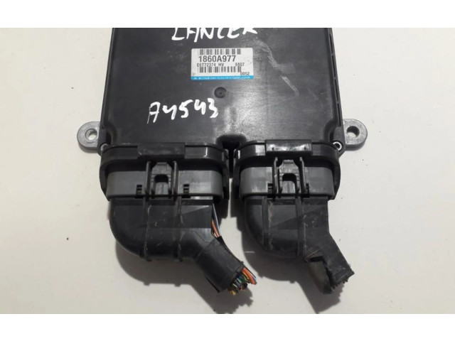 Блок управления двигателя 1860a977, e6t72374 Mitsubishi Lancer X