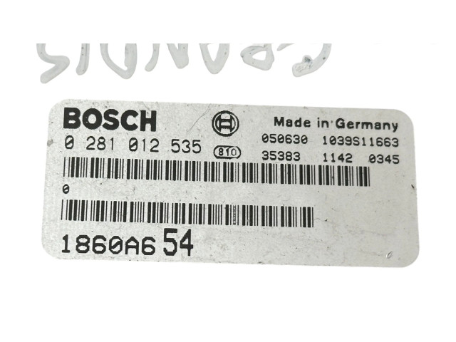 Блок управления двигателя 1860A654, 1039S11663 Mitsubishi Grandis