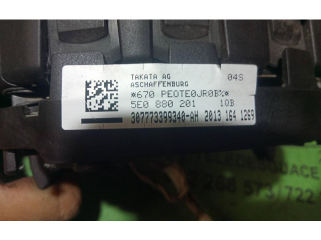 Подушка безопасности двери 5E0880201 Skoda Fabia Mk2 (5J)