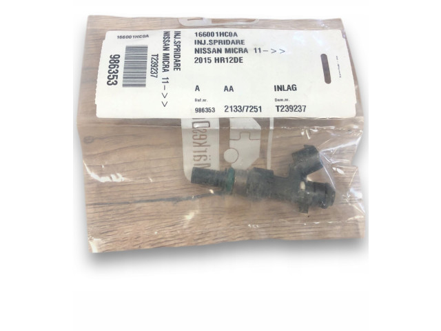 Vstřikovač 166001HC0A Nissan Micra