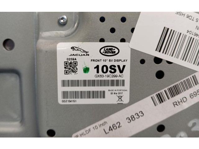 Дисплей GX6319C299AC Land Rover Discovery 4 - LR4