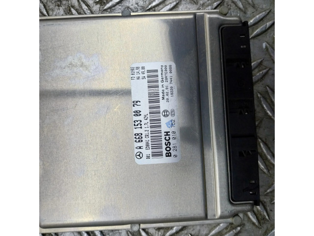 Řídící jednotka Mercedes-Benz A W168 1999