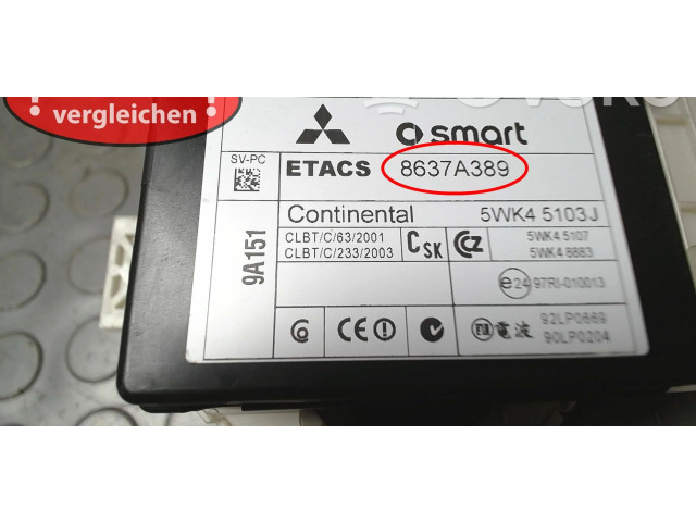 Блок предохранителей 8565A174 Mitsubishi Colt