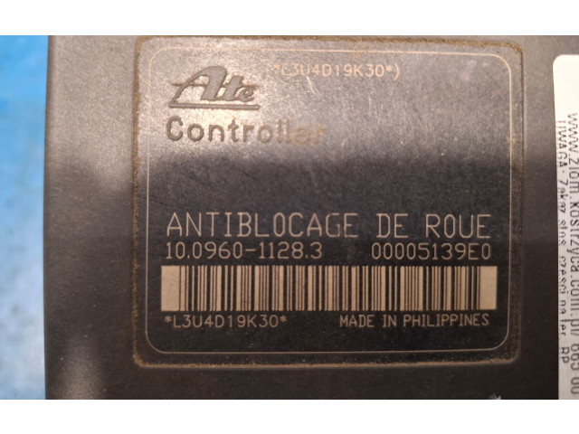 Блок АБС 10.0960-1128.3, 10.0960-1128.3   Citroen  C5  2001 - 2004 года