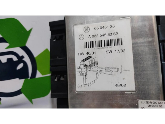 Pojistková skříňka A0325458332 Mercede-Benz S W220