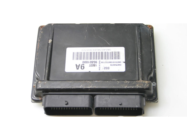 Блок управления двигателя 96801800   Chevrolet Matiz