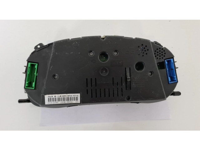 Панель приборов 1U0920811B, 110080146   Skoda Octavia Mk1 (1U)       