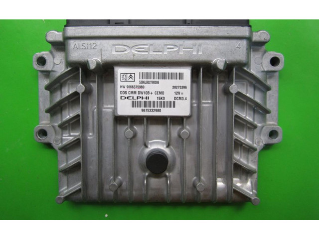 Řídící jednotka 9675332980, 28275396 Peugeot 508 2011