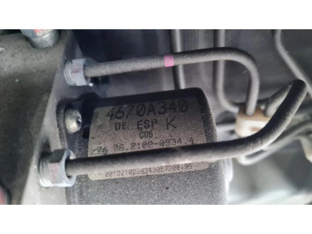 Блок АБС 4670A340, ABS Mitsubishi Outlander 2001-2007 года
