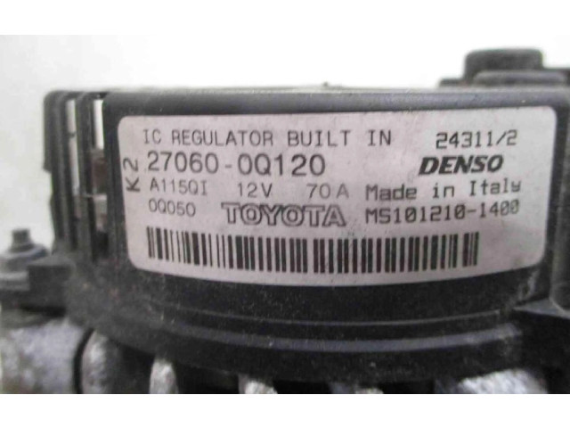 Генератор 270600Q120, 270600Q120 Peugeot 107