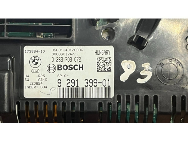 Přístrojová deska  BMW 7 F01 F02 F03 F04 2014 9291399, 0263703072  