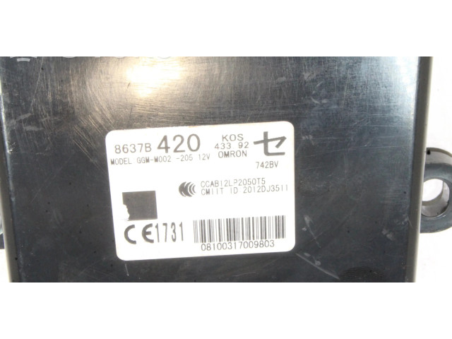 Блок управления 8637B420 Mitsubishi Outlander