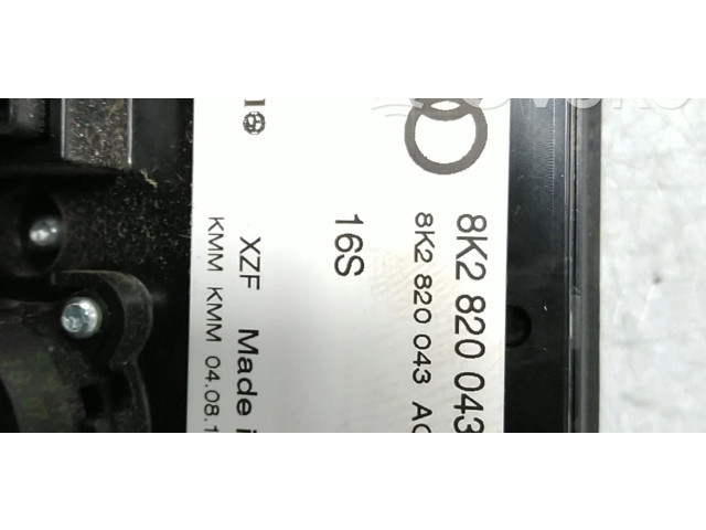 Блок управления климат-контролем 8K1820043AQ, 8K1820043AD Audi Q5 SQ5