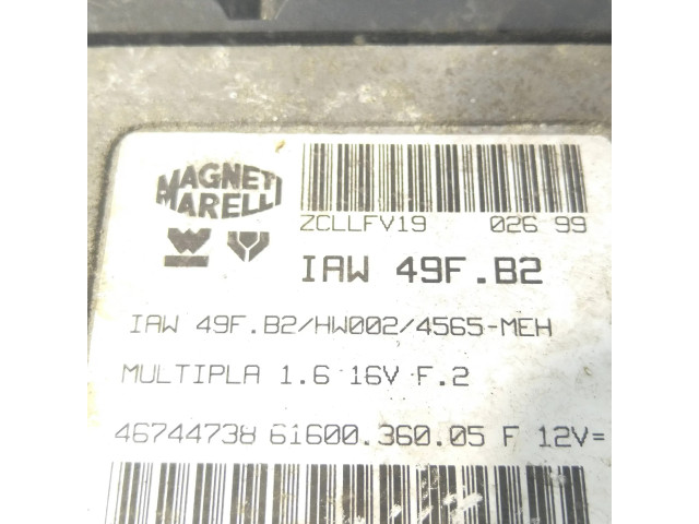Řídící jednotka 46744738, IAW49FB2 Fiat Multipla 1999
