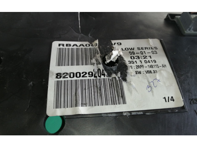 Přístrojová deska Renault Megane II 2005 8200292049