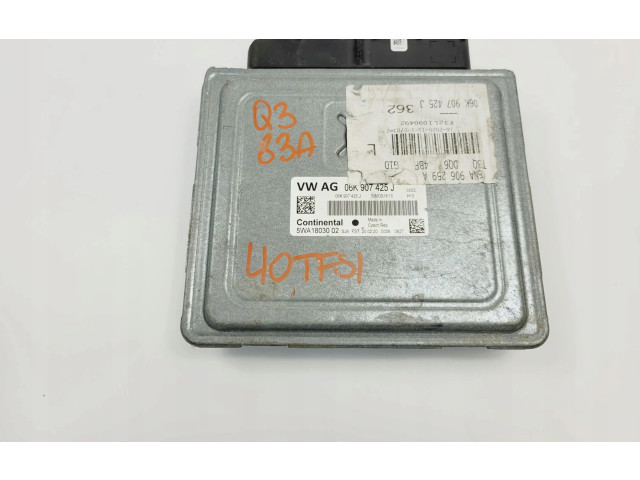 Блок управления двигателя 06K907425J Audi Q3 F3