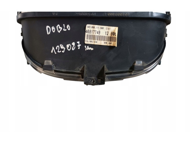 Přístrojová deska Fiat Punto (188) 2000 606307002L, 129KKM