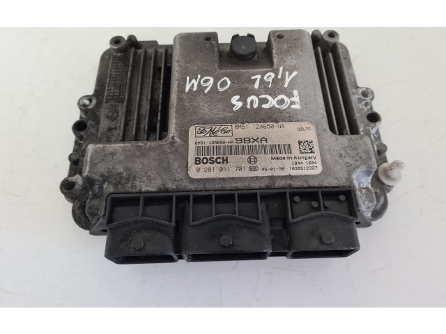 Řídící jednotka 6M5112A650NA, 0281011701 Ford Focus 2006