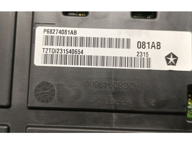 Geschwindigkeitsmesser Cockpit P68274081AB, 68274081AB Jeep Cherokee